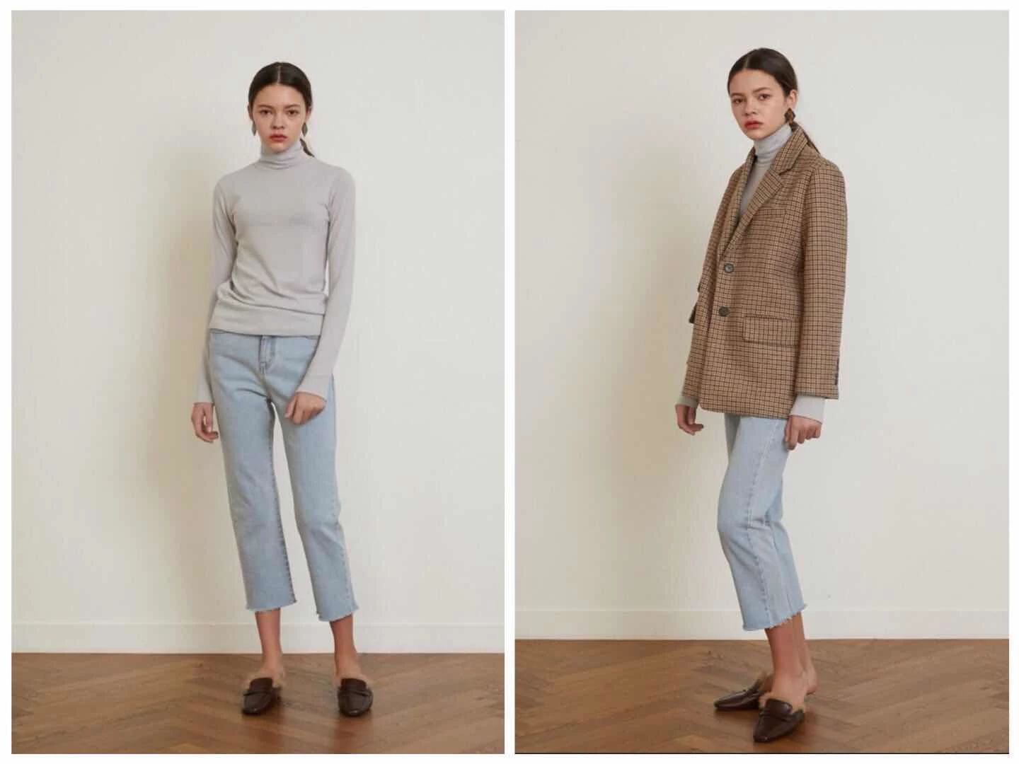 这三条牛仔裤，冬天快来耍宝