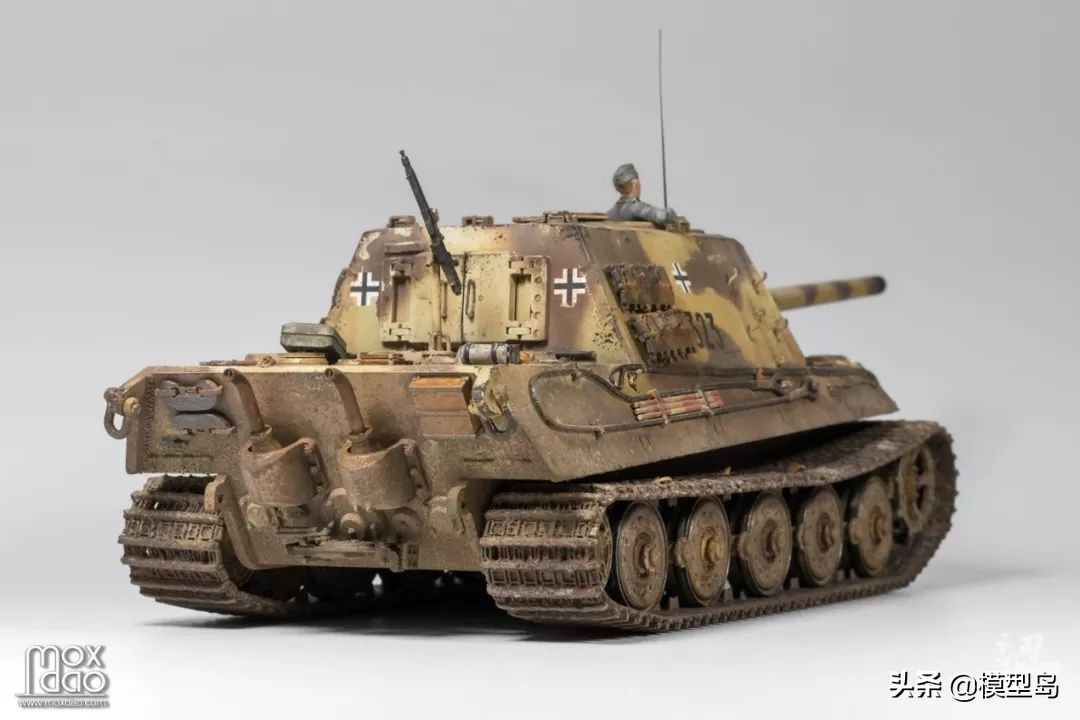 田宫必入的10款坦克模型免上色,田宫突击虎坦克模型