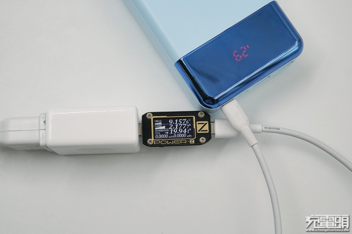 羽博30000毫安65w充电宝评测oppo,羽博车载快充充电器