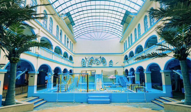 郑州周末温泉好去处,郑州香堤湾亲子温泉度假区