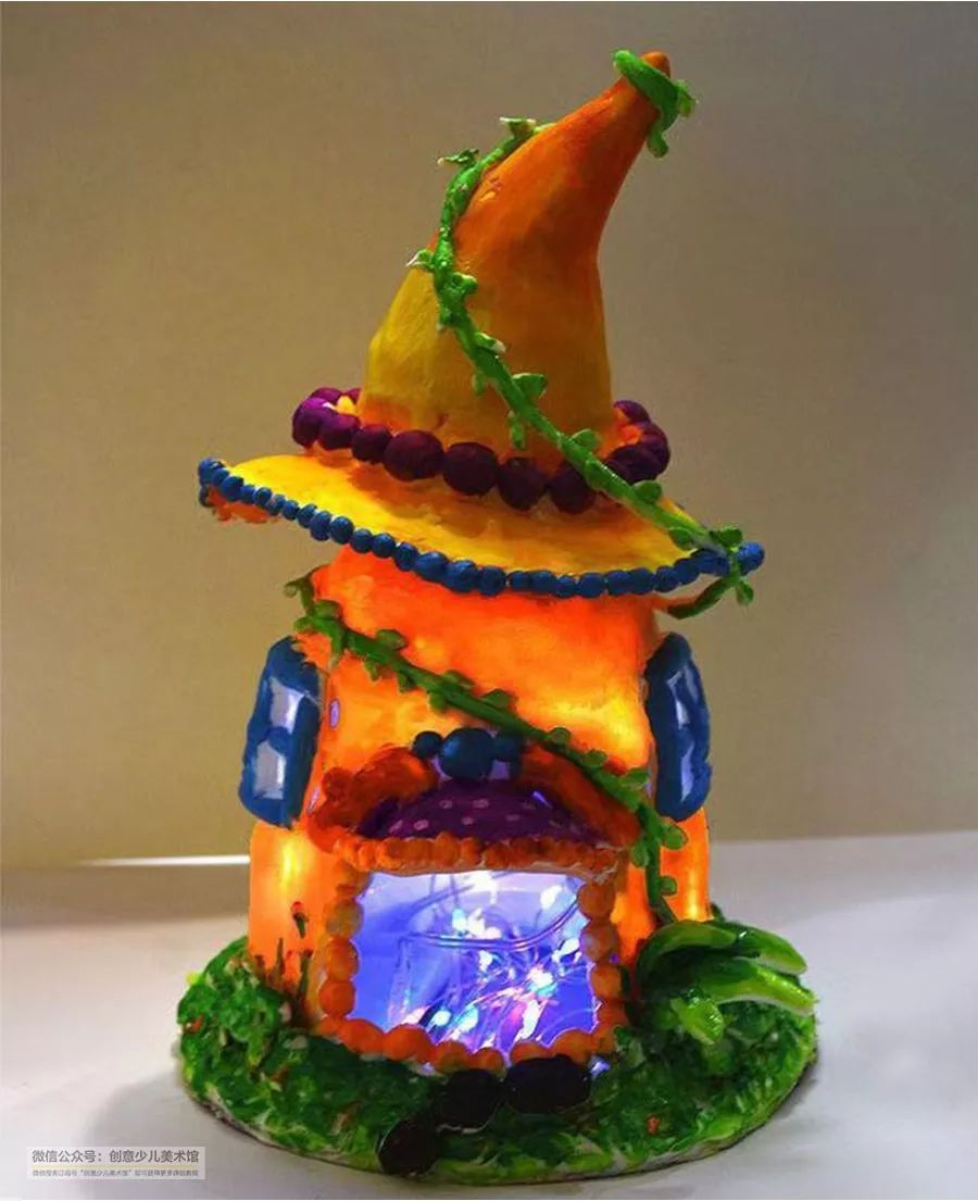 童话里的城堡儿童画,儿童画城堡创意手工