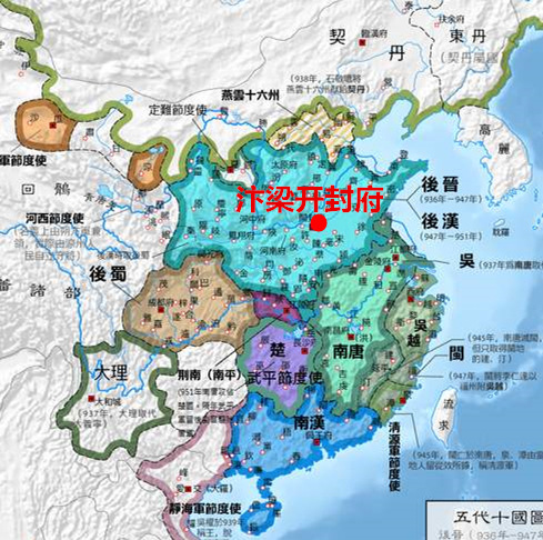 正统的无奈,后唐建国为何要舍弃汴梁城,却选择了相对荒凉的洛阳