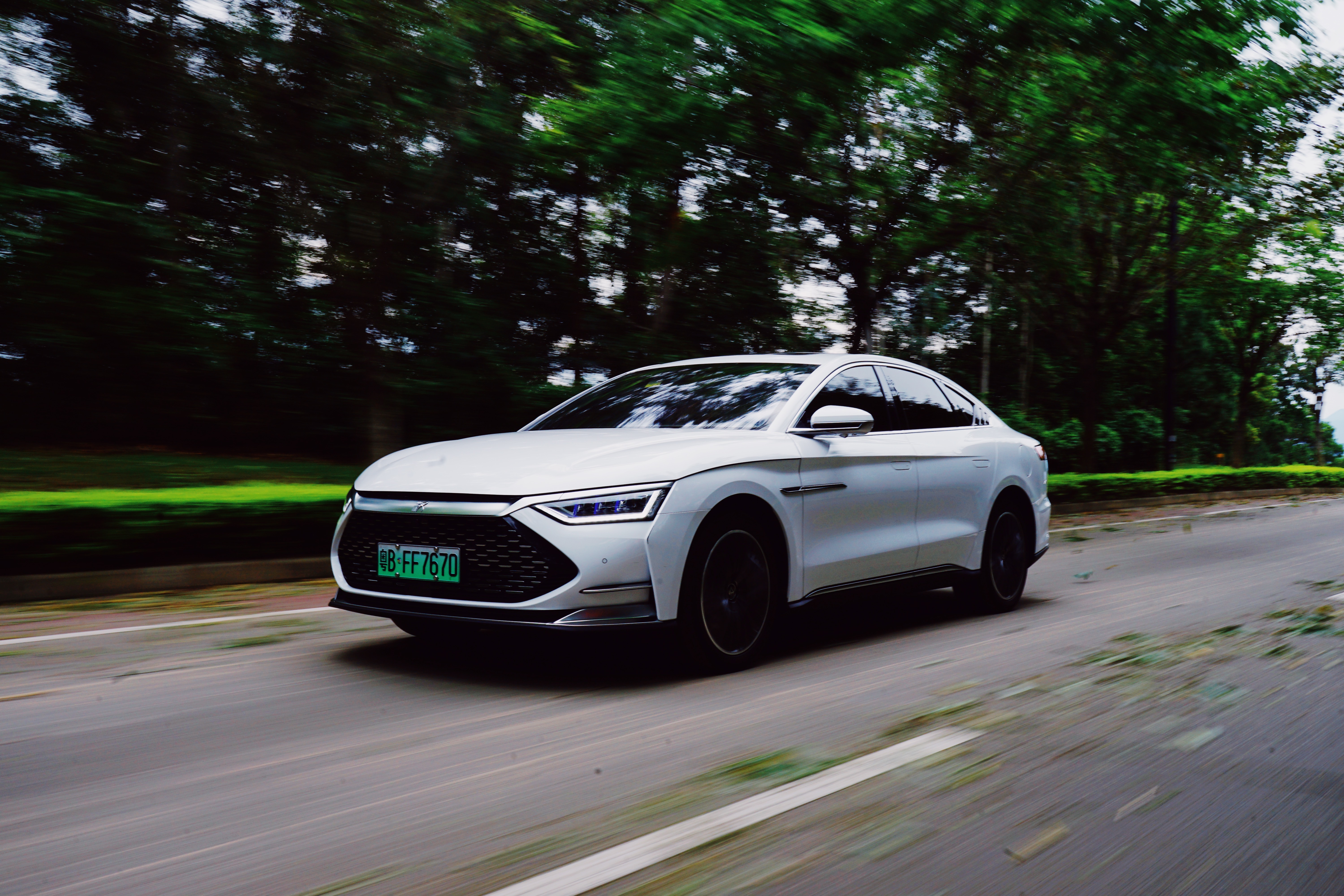 比亚迪汉dm深度试驾体验,比亚迪汉dm-p长途试驾