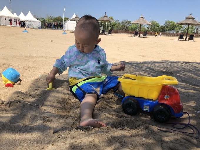 南戴河蔚蓝海岸亲子乐园,南戴河远洋蔚蓝海岸攻略