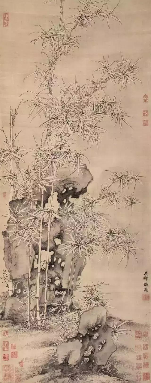 历代中国画中的奇石,中国画奇石作品欣赏