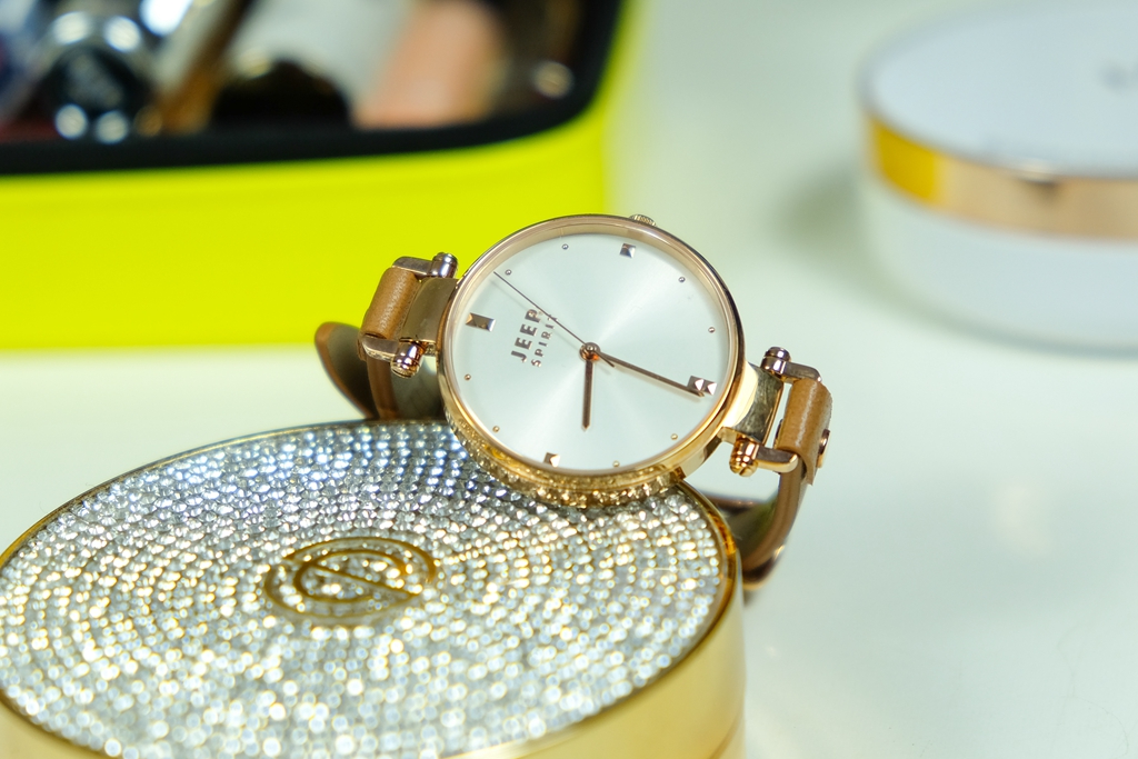 jeepspirit丹宁石英表,jeep森系手表女