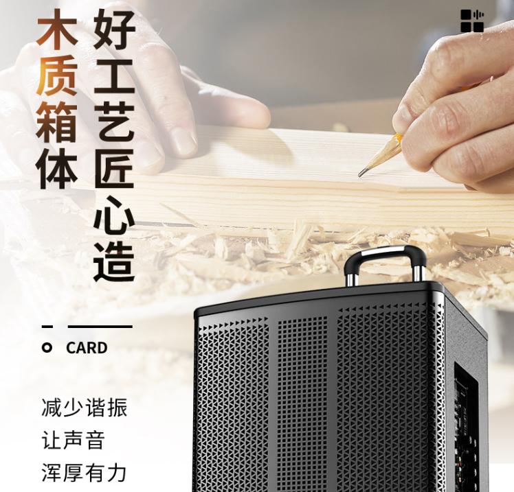 颜值超高的高级蓝牙音箱,索爱三分频音响怎么样