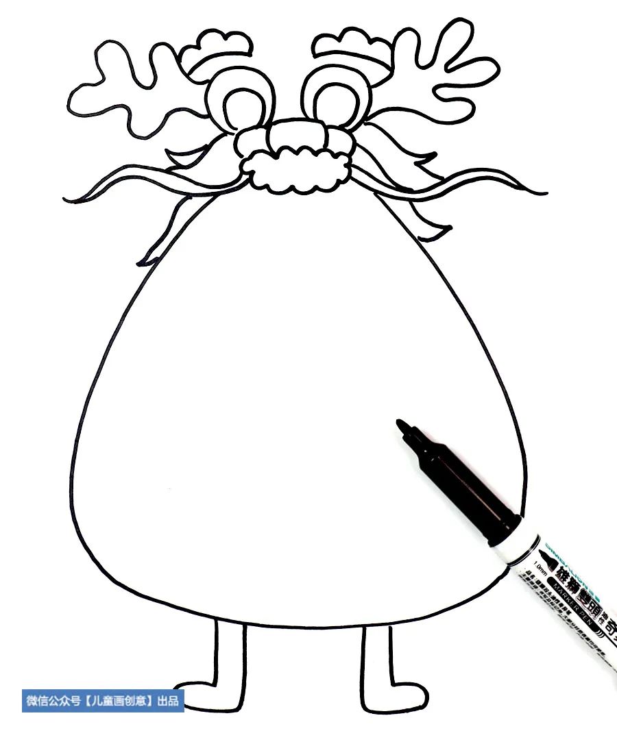 端午节粽子怎么画,儿童画粽子制作过程