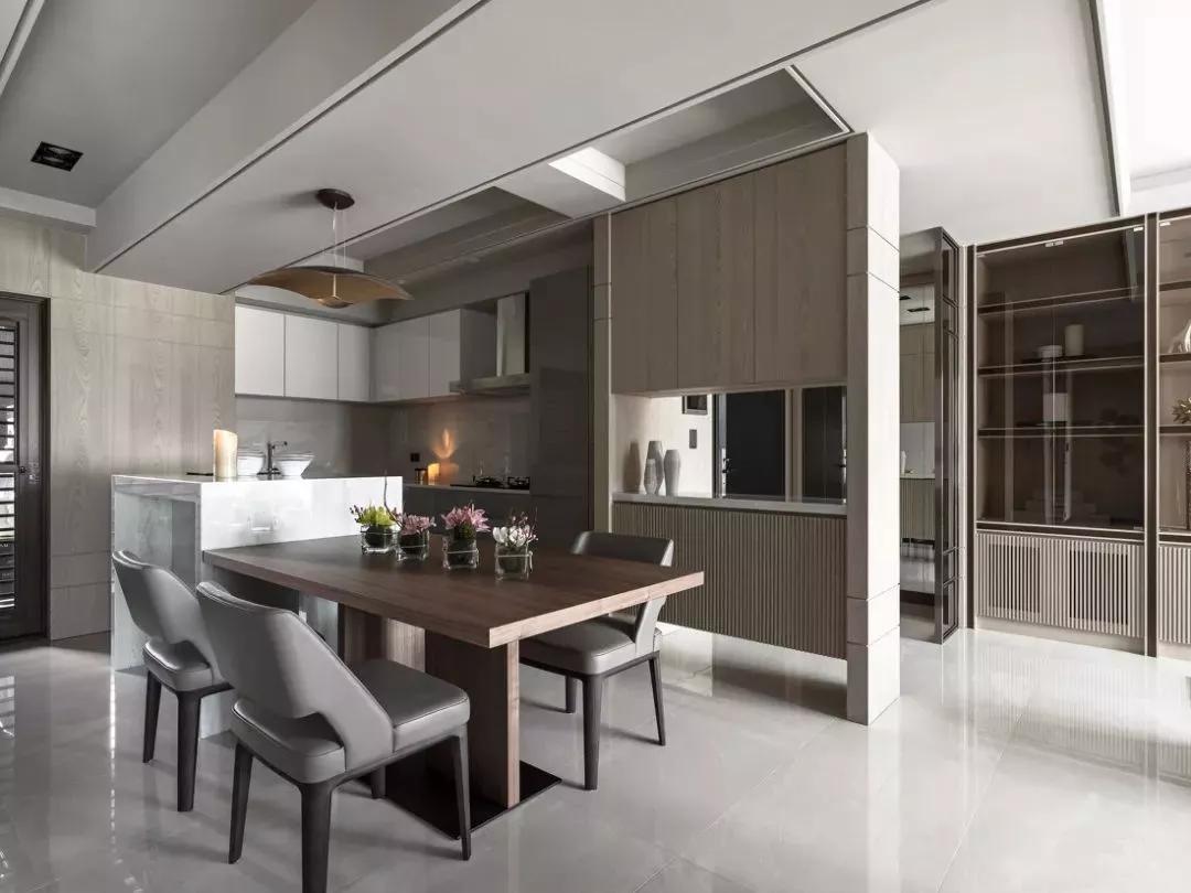 餐厅中间怎么装修好看,餐厅装修怎么省成本