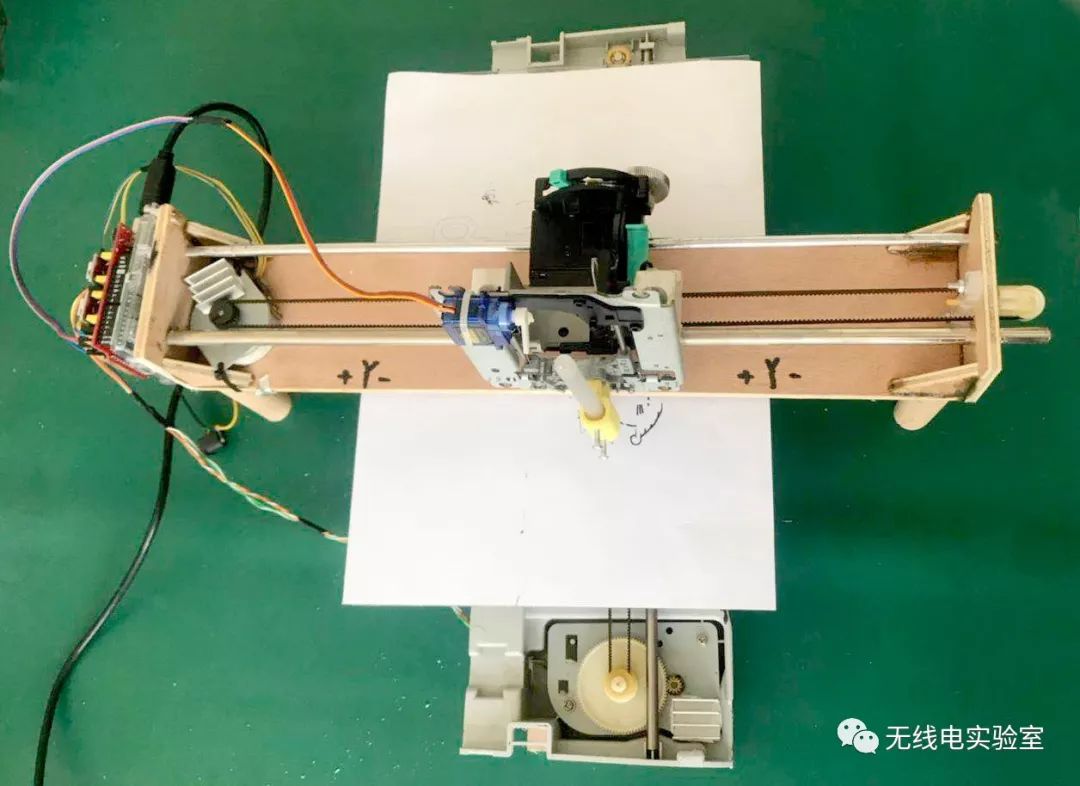 如何自制自动写字机,牛人自制写字机