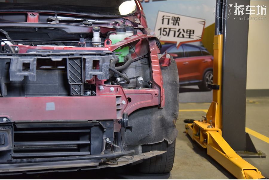 小鹏g3前后防撞梁拆解分析,小鹏g3i深度测评拆解