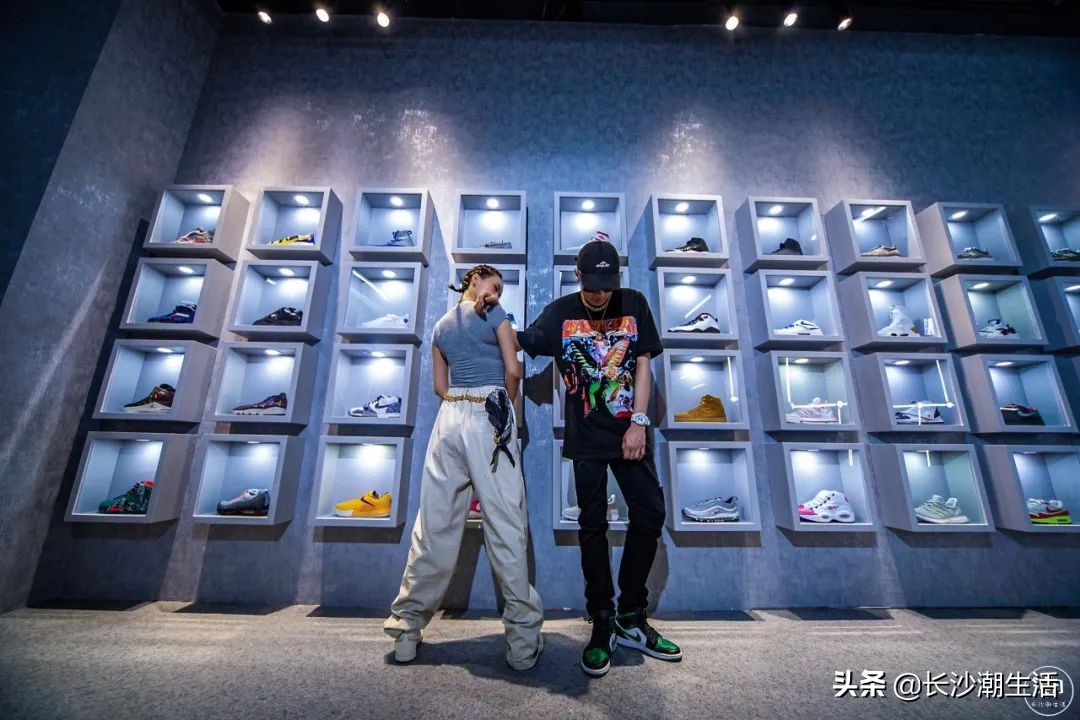 长沙ifs国金中心潮鞋,星城潮鞋