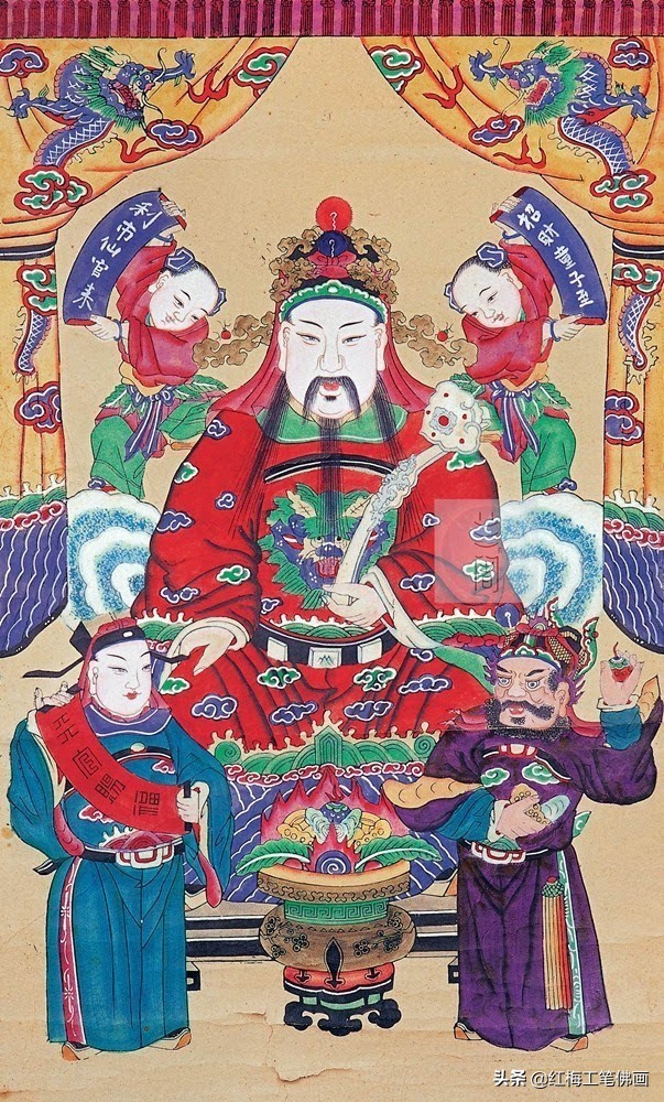 民俗创意年画大全,年份年画简单又好看