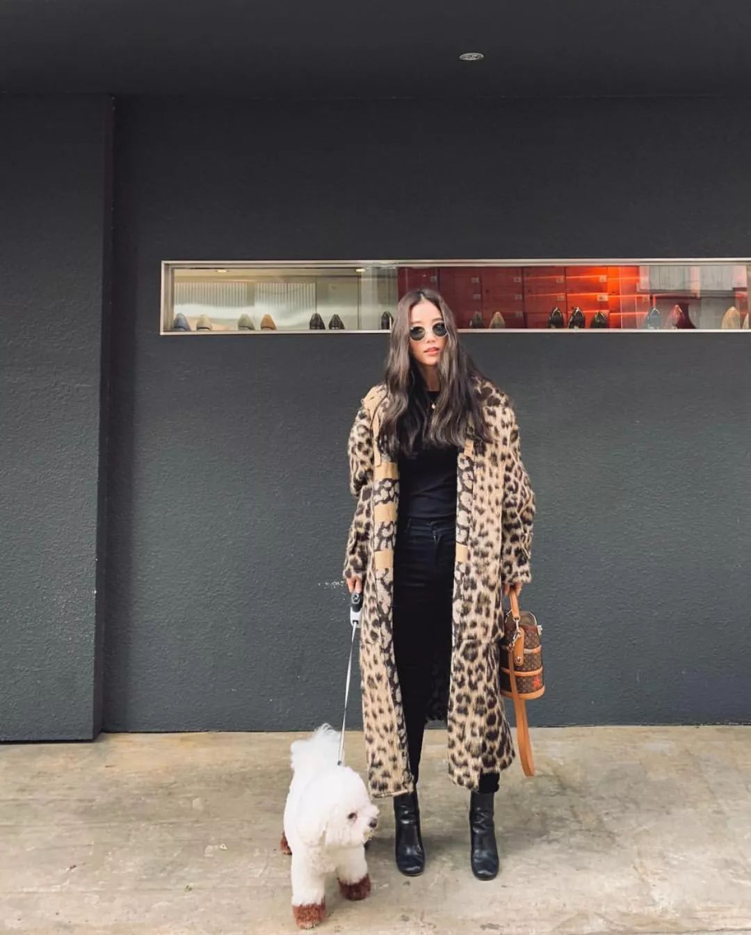 欧美时尚博主穿搭示范冬,韩系慵懒风冬季穿搭博主