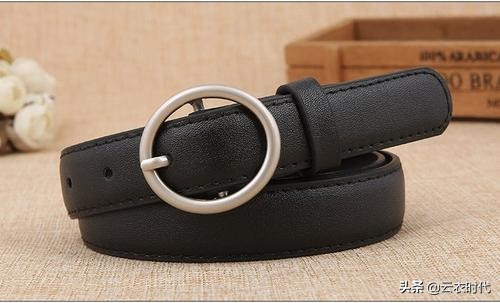 男士时尚简约双扣腰带,腰带男简约潮流时尚