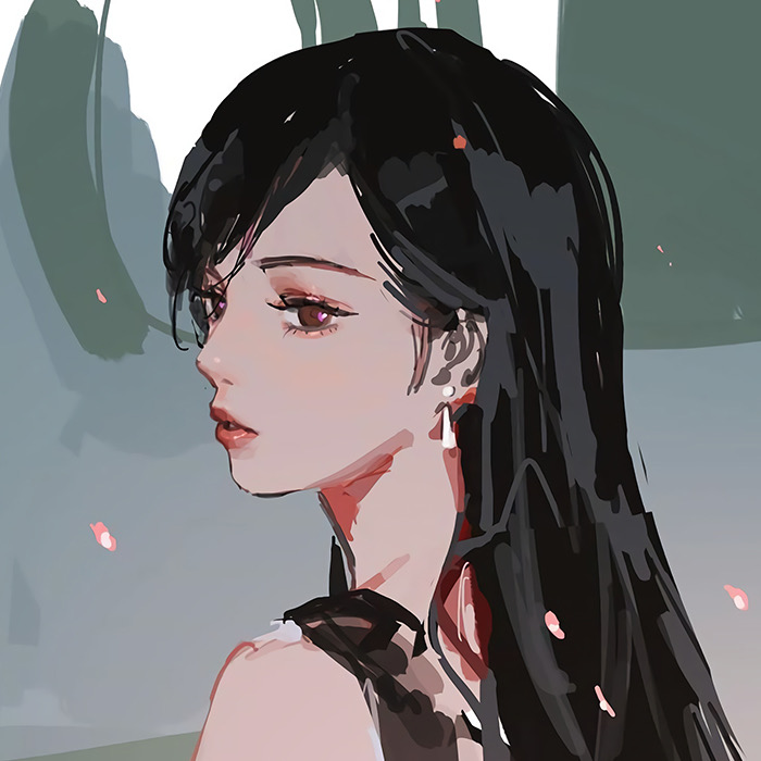 闺蜜头像动漫图片一人一半粉色系,女生专用头像超萌可爱动漫闺蜜