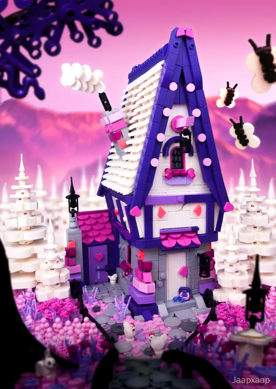 乐高moc作品教程双人床,乐高moc作品图纸