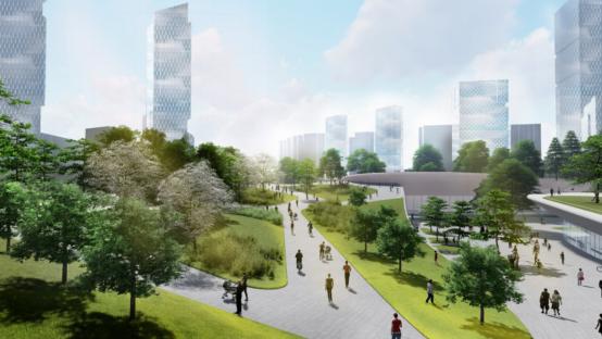 天府新区招商人字绿廊,天府新区人字绿廊规划图