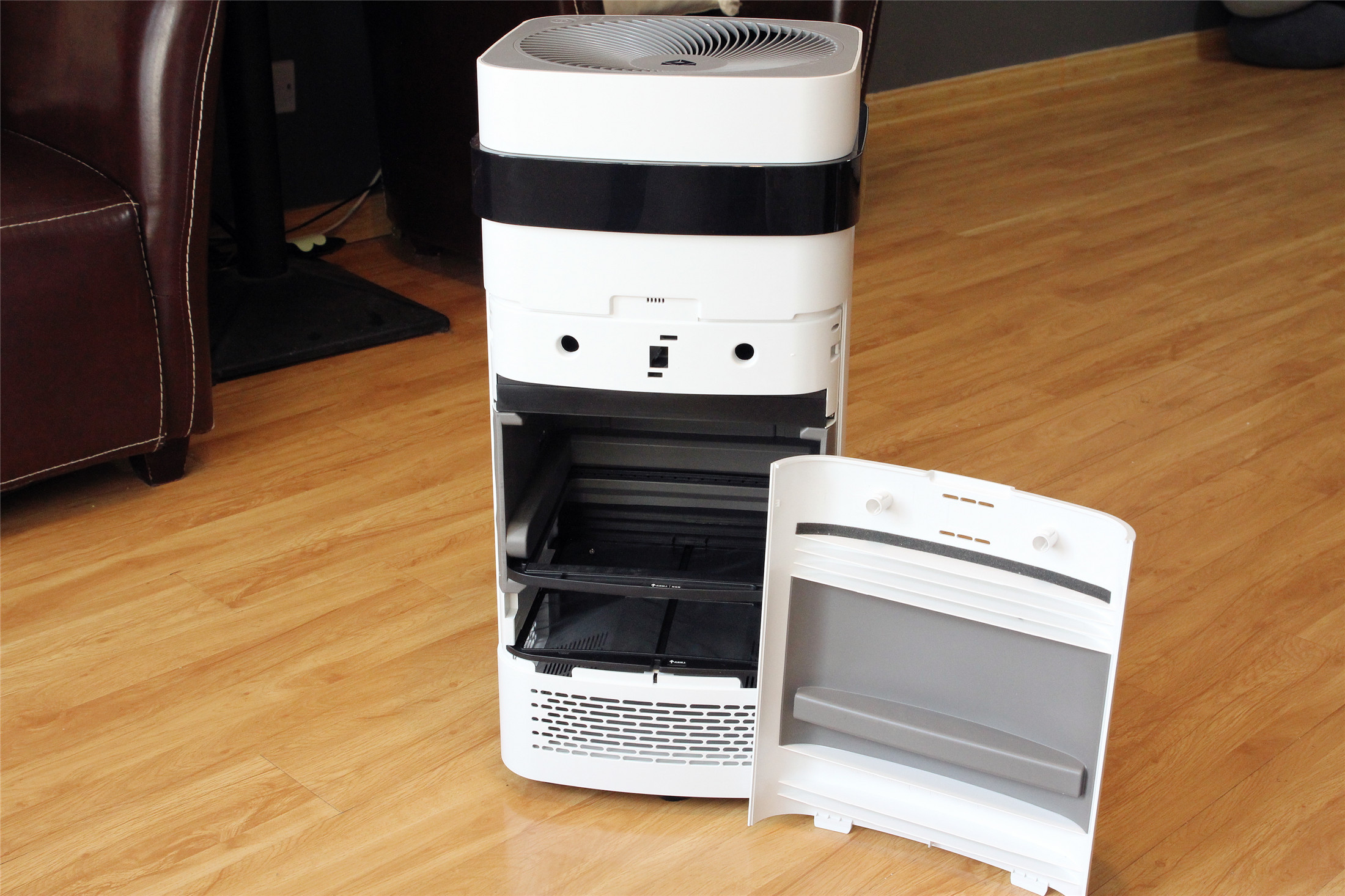 贝昂无耗材空气净化器x3h拆机,贝昂空气净化器评测图片