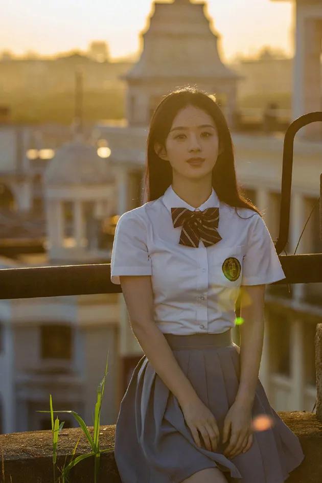 女高中生颜值天花板校服,2019最漂亮的校服校花