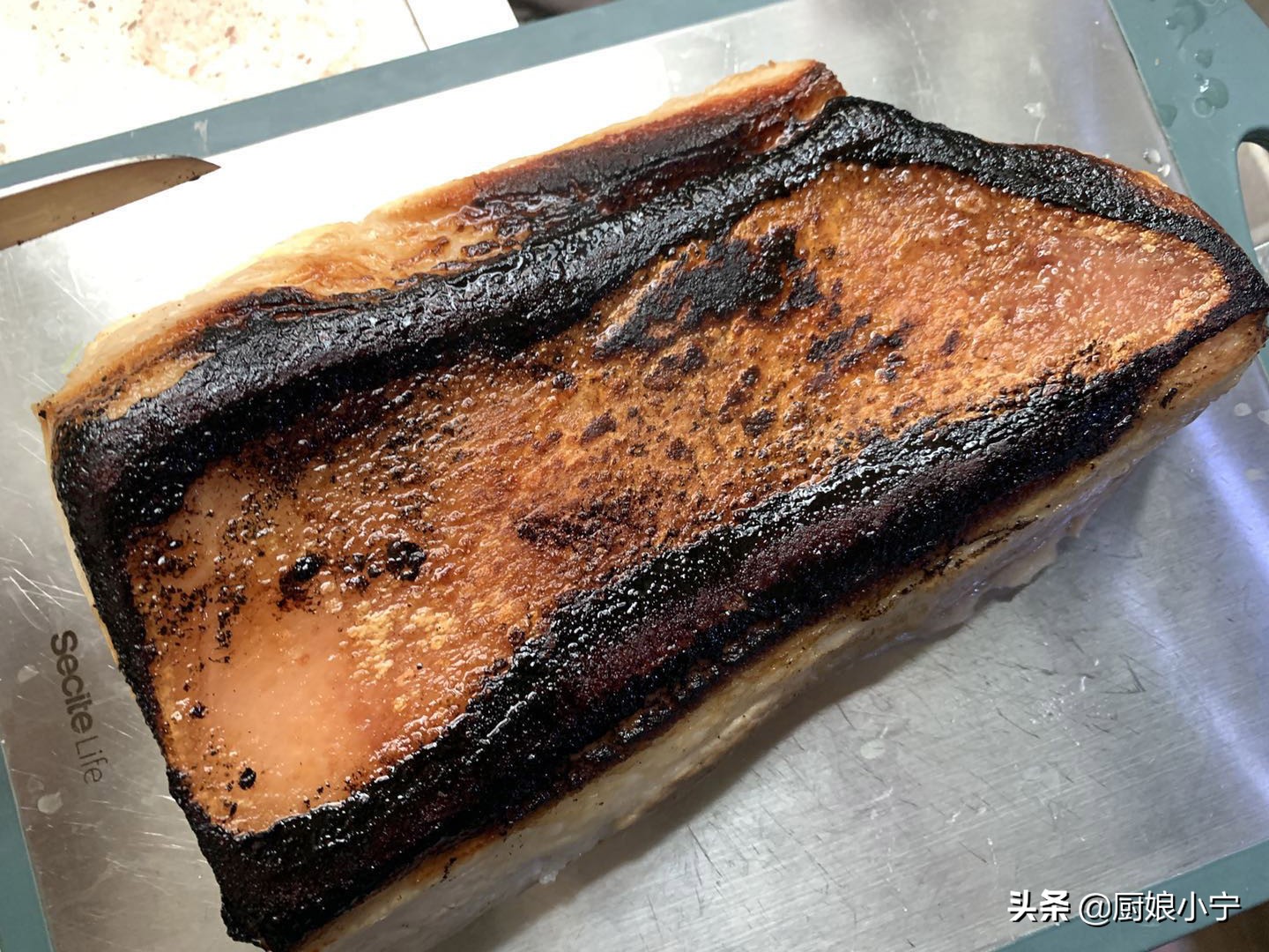 红烧肉不要猪皮的做法,做红烧肉猪肉忘记焯水了