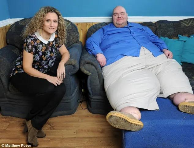 英国最胖男子减肥,英国男子一年减肥190多斤