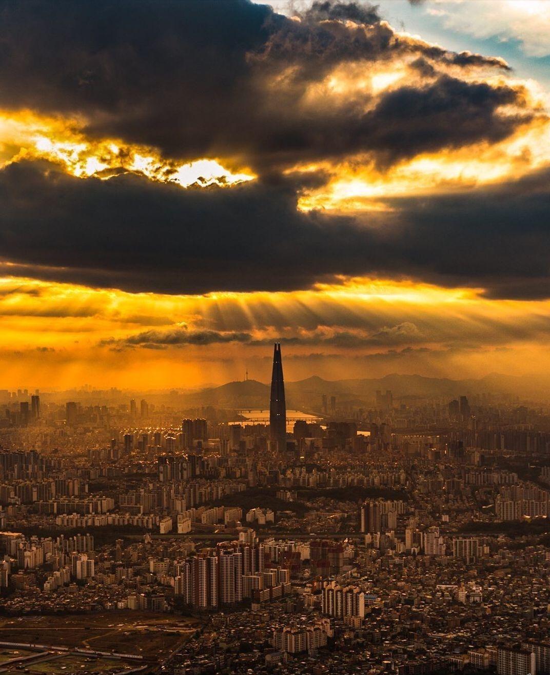 朝鲜第一高楼与韩国第一高楼,朝鲜十大高楼图片