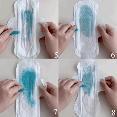 测了8个爆款卫生巾,100个卫生巾测评