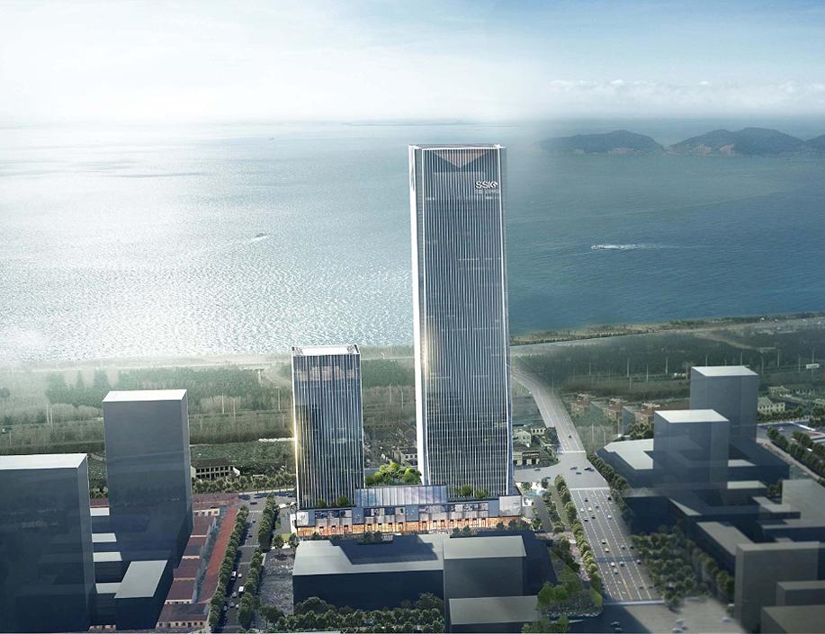 215米！环渤海数字经济新地标——烟台国际中心