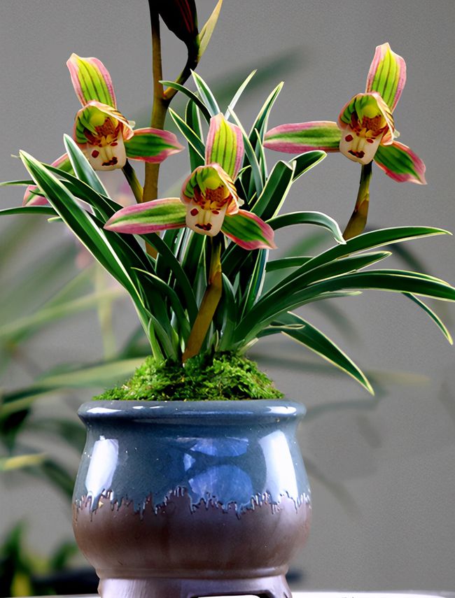 四季兰什么品种好养便宜爱开花,叶有金边的四季兰品种