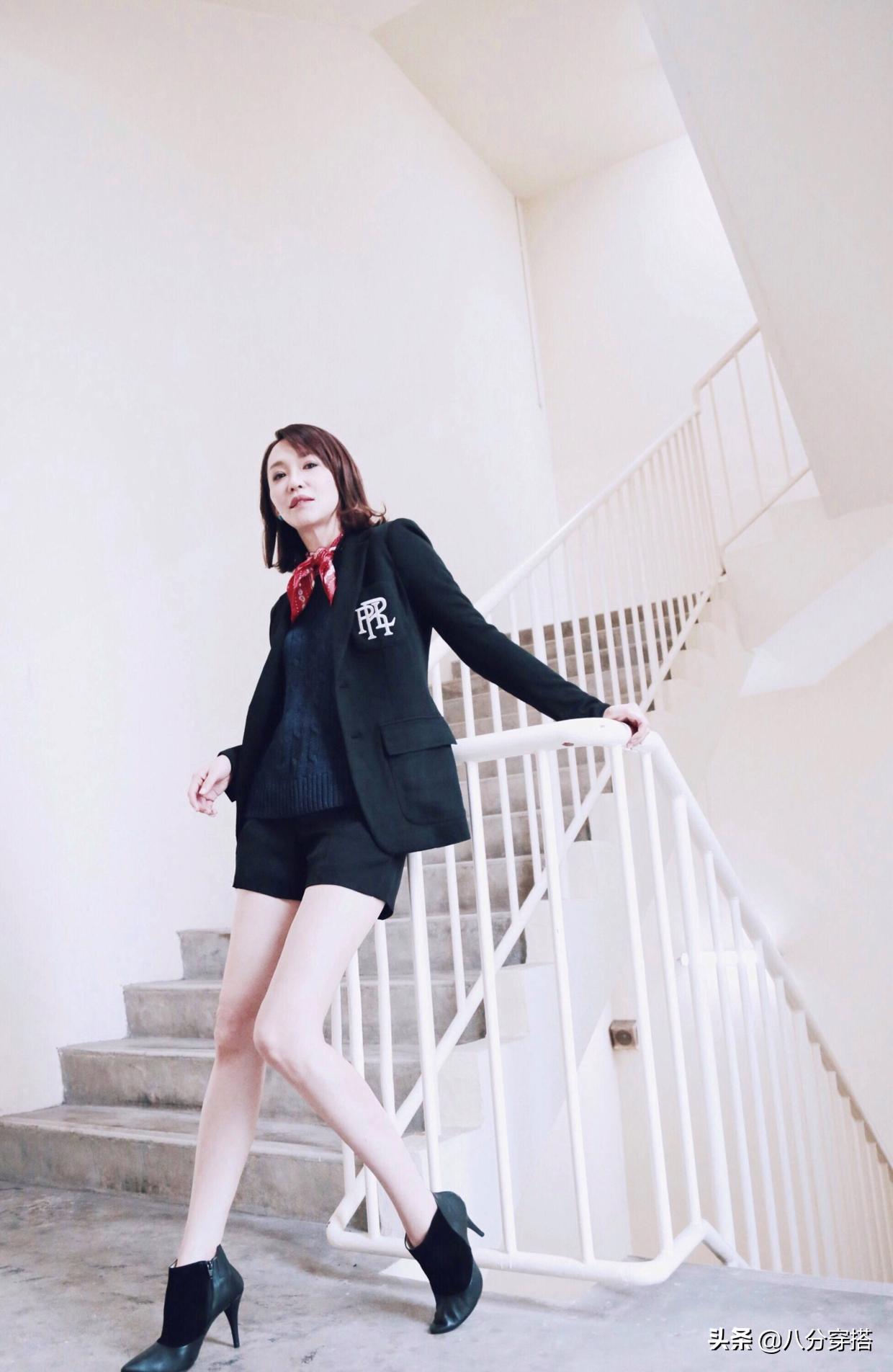 范文芳时尚服饰搭配,范文芳褶皱裙