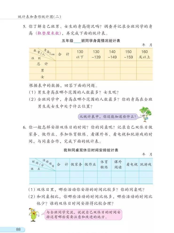 苏教版五年级下册数学电子课本,苏教版五年级下册数学课本答案