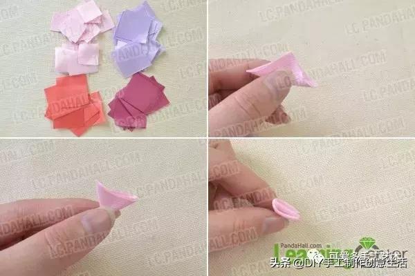 丝带做花带,做花带的教程