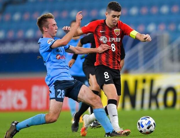 胡尔克奥斯卡上港阵型,上海上港对广州恒大胡尔克集锦