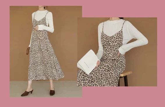 热销爆款必buy单品,秋冬连衣裙显瘦遮肚子外穿