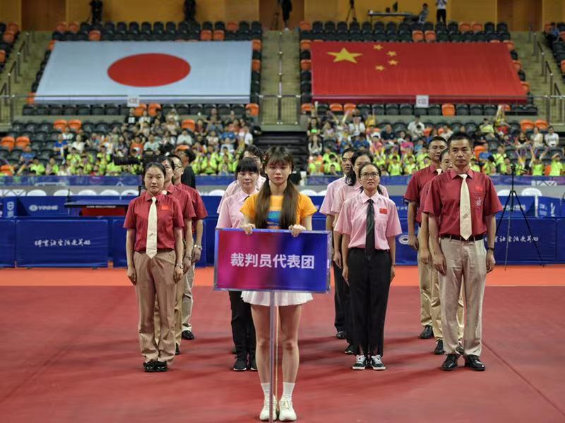中日乒乓球少儿对抗赛混合团体7-8,首届中日少儿乒乓球对抗赛