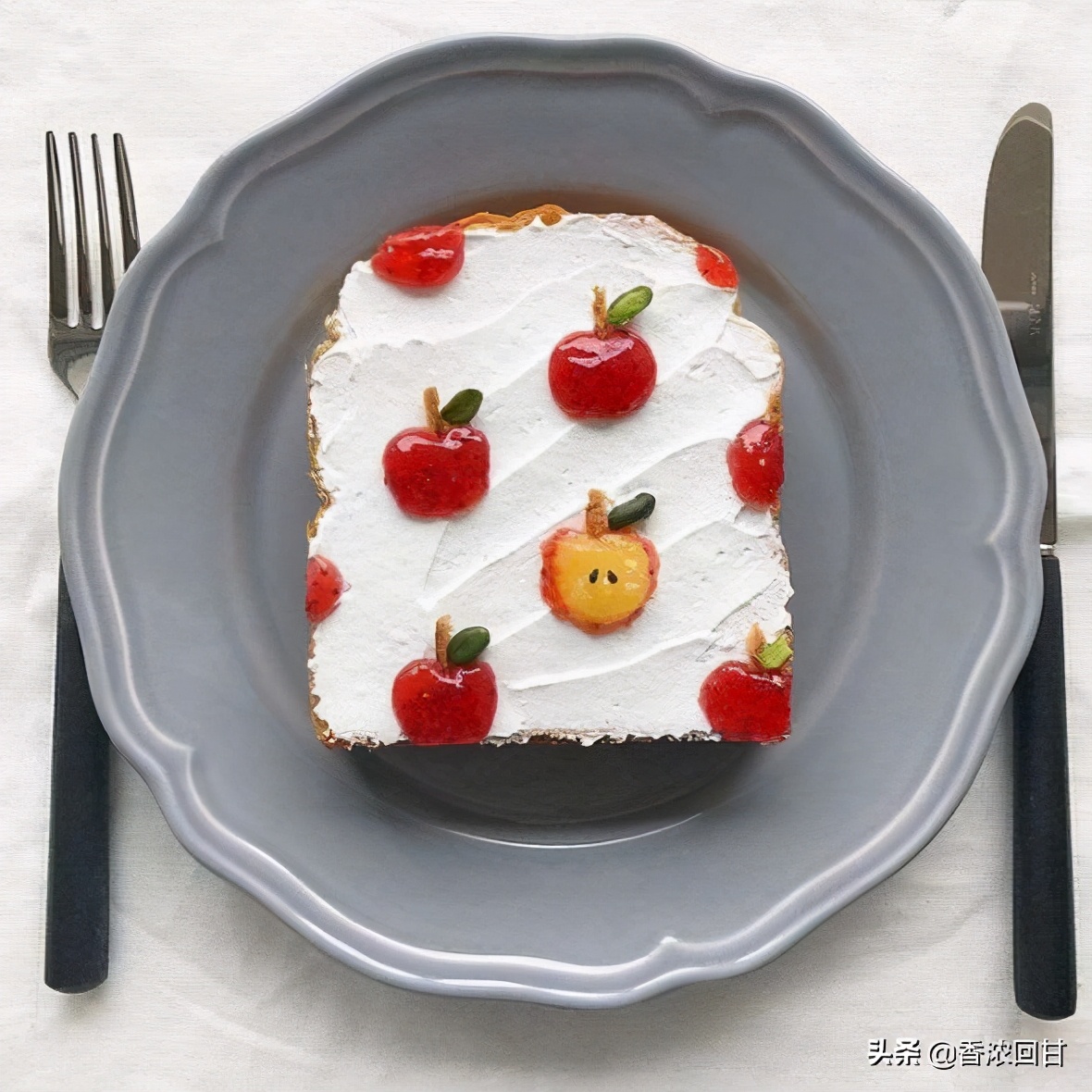 餐桌上的风景！日本美食家森映子的多士艺术很可爱治愈