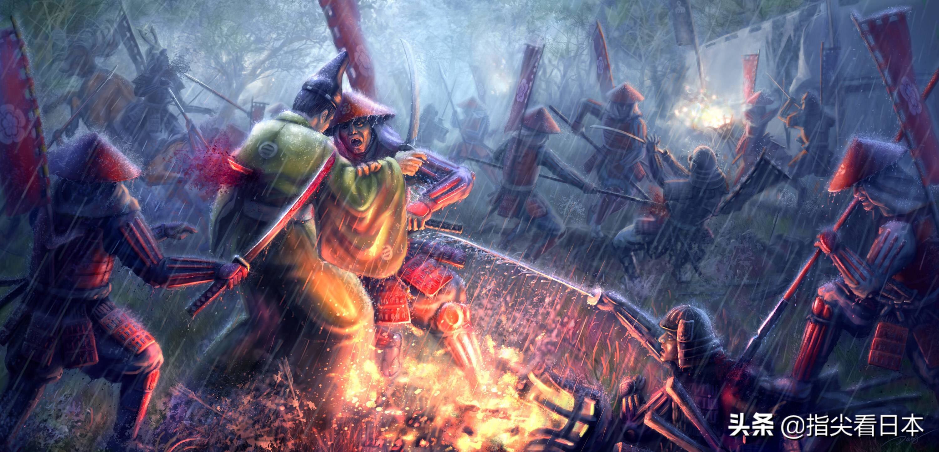 日本战国时代三大奇袭,日本战国时期关原合战