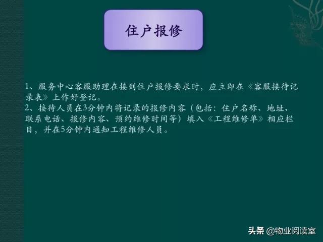 物业客服部PPT培训一般什么内容,物业客服年终总结ppt