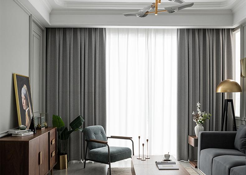 窗帘棉麻面料怎么选购,窗帘面料的认识棉麻面料