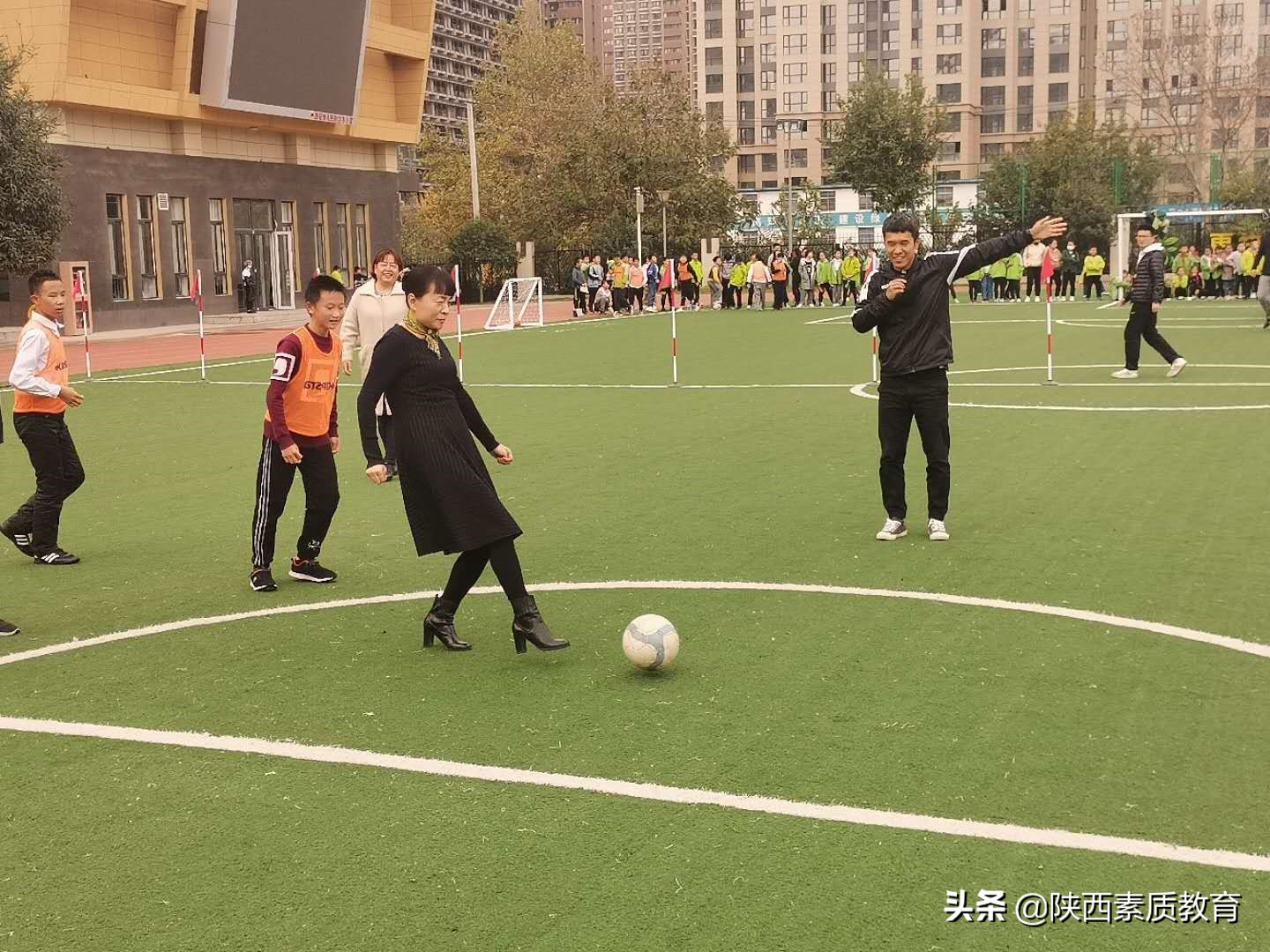 咸阳市第七届校园足球联赛小学,西安滨河学校小学部足球比赛