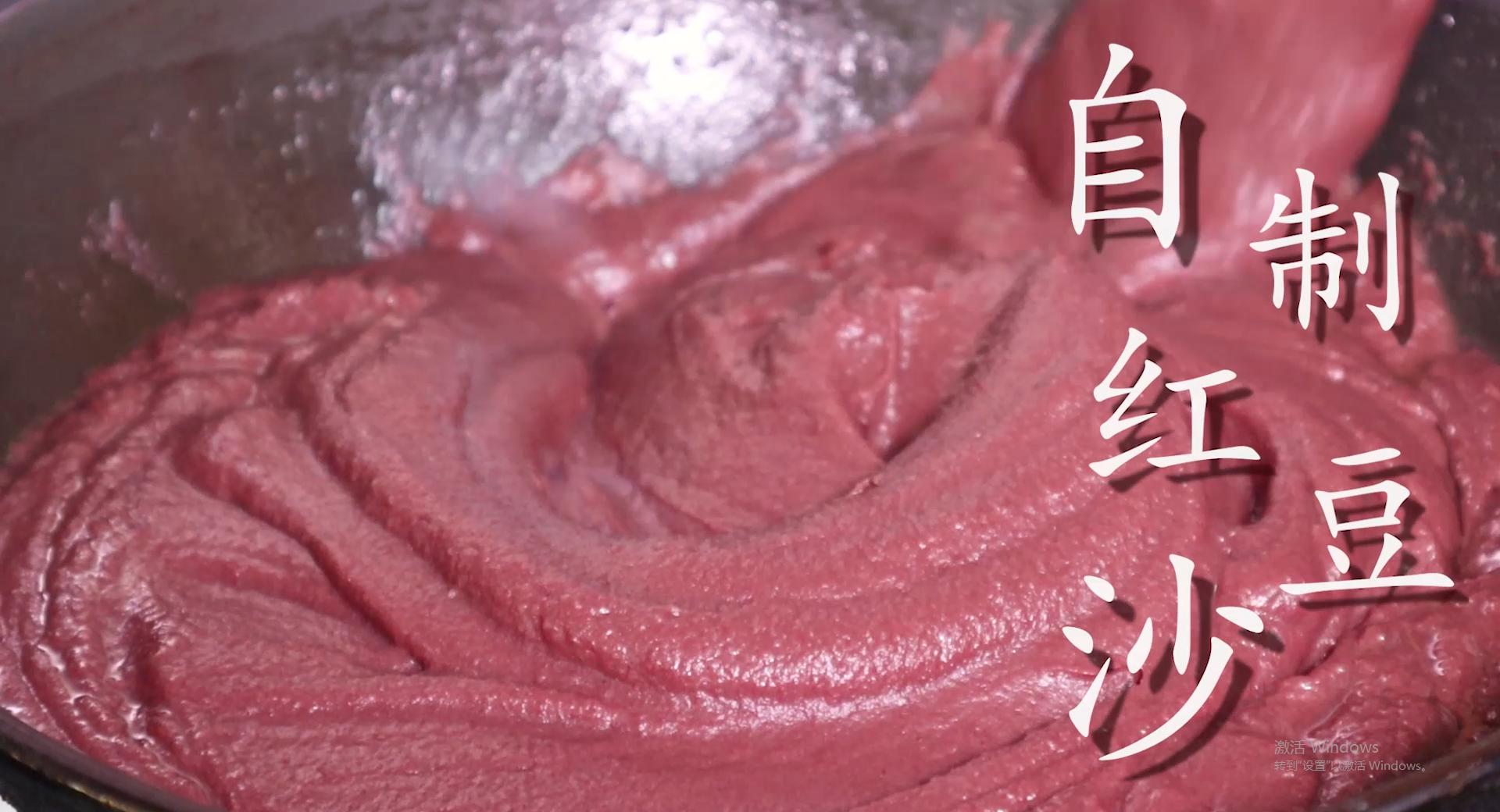 红豆沙月饼口感香甜细腻老少皆宜,怎样制作细腻的红豆沙不用破壁机