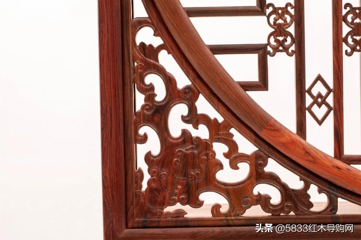 卡子花红木家具,红木家具知识科普插画