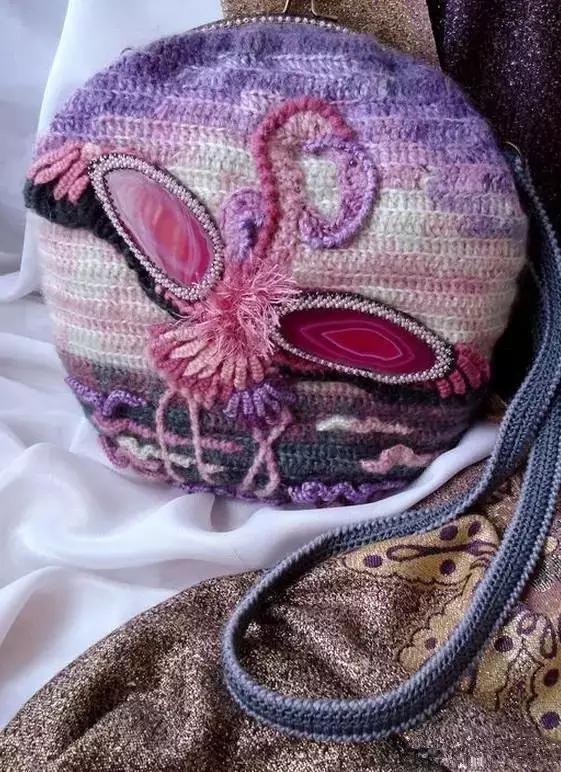 31款超美的爱尔兰钩花包，绝对让你爱不释手，独特的美！附教程