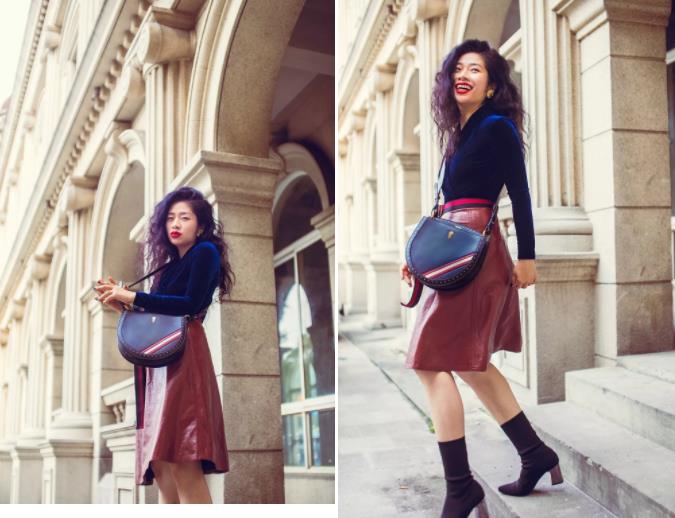 拒绝土气学会穿搭小技巧,红色内搭怎么穿