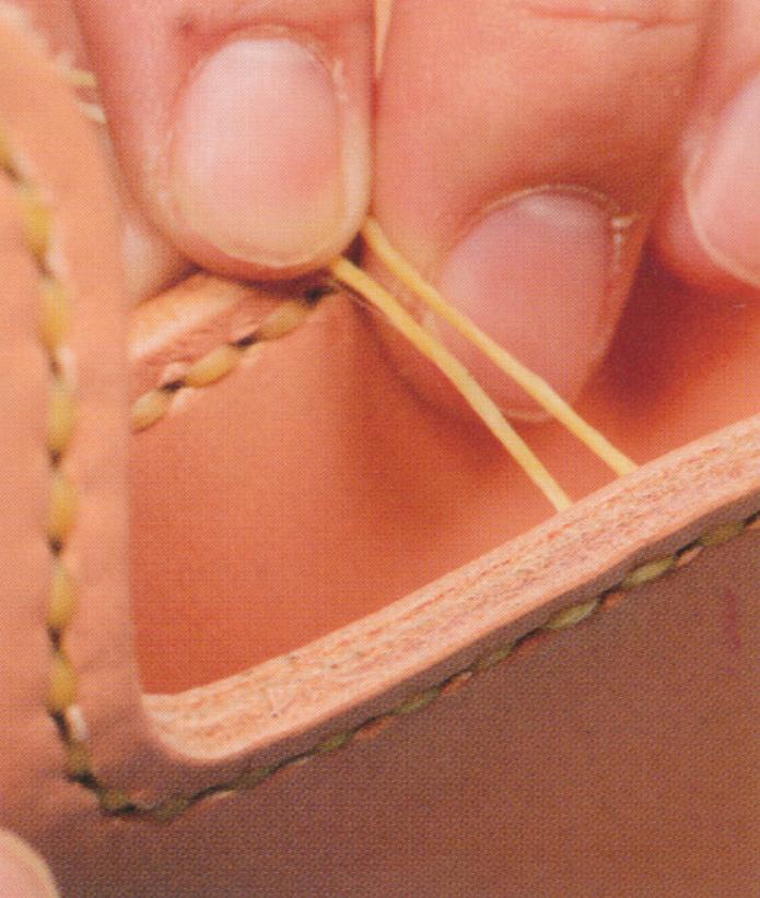 做大型皮包的手工全教程,自己做皮革包教程