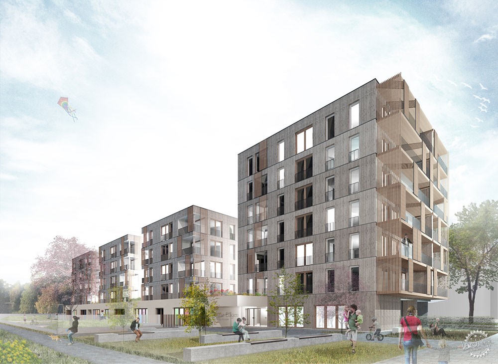 复合材料住宅综合体|Prinz-Eugen-Park住宅