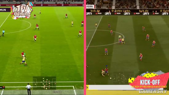 fifa20和实况20的射门对比,实况足球2020和fifa2020哪个好玩