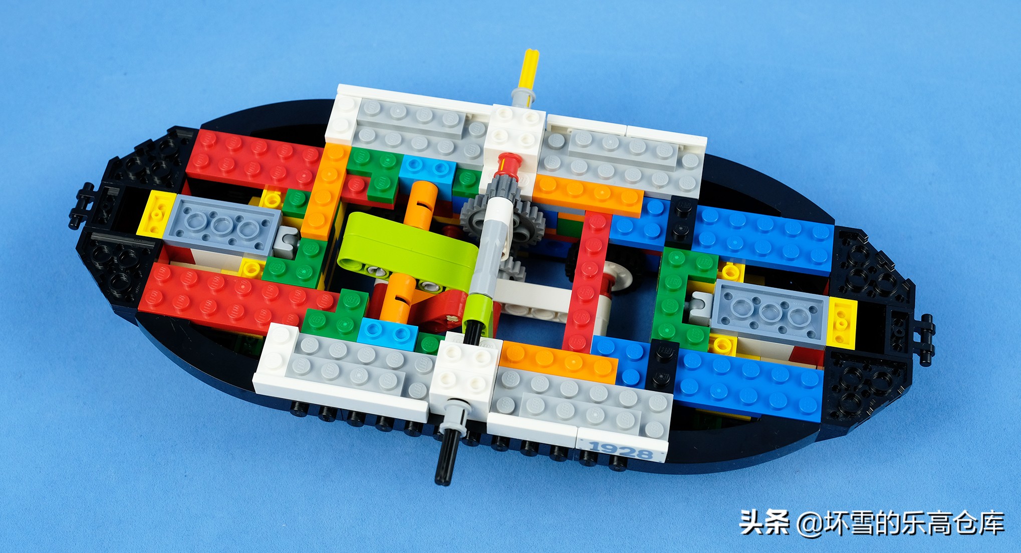 乐高米奇蒸汽船开箱,乐高威利号汽船价格