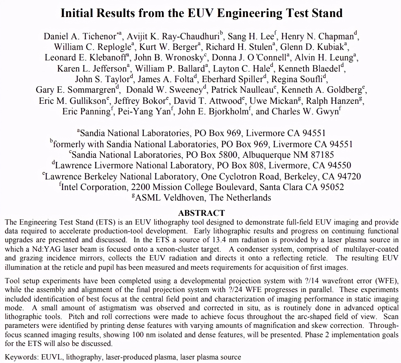 euv光刻机和etf光刻机有什么区别,x-ray光刻机与euv光刻机区别
